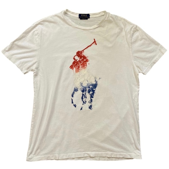 Polo Ralph Lauren Big Pony Short Sleeve Classic Fit T-Shirt Men's Tee Shirt - Picture 3 of 9